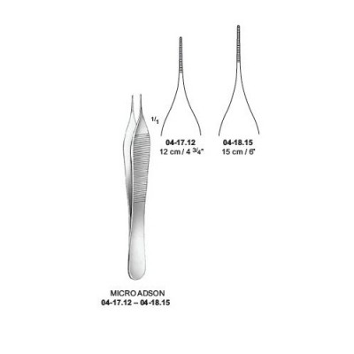  Micro ADSON, Dressing Forceps 